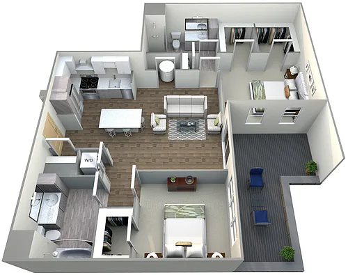 Floor plan HB3aP