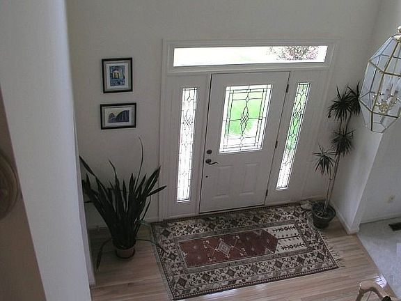 Gorgeous entryway and foyer to the house