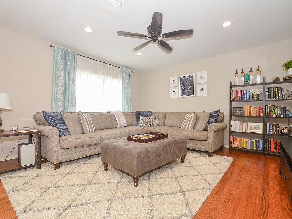 Living room with ample space