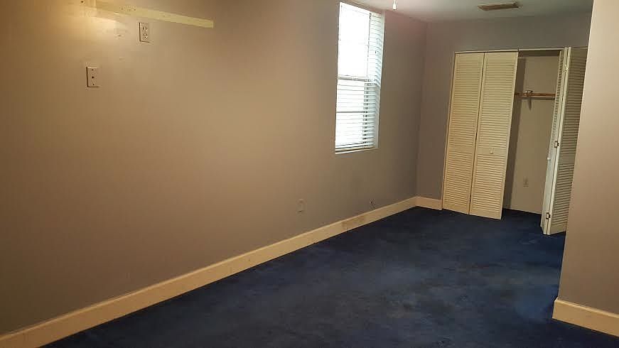 Blue bedroom