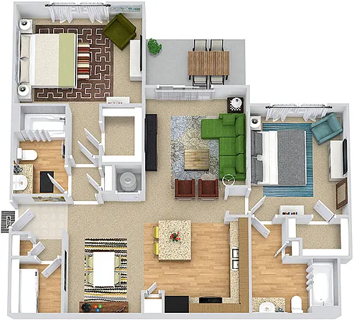 Floor plan Kingfisher