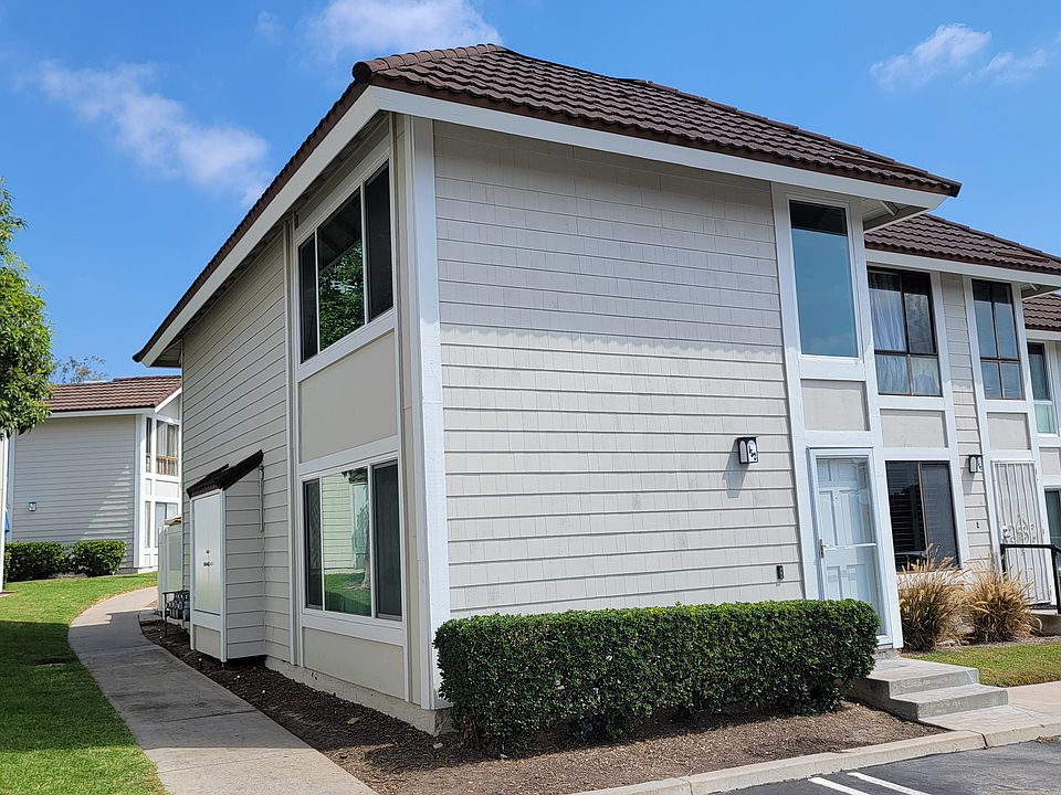 Front and side view of the condo.