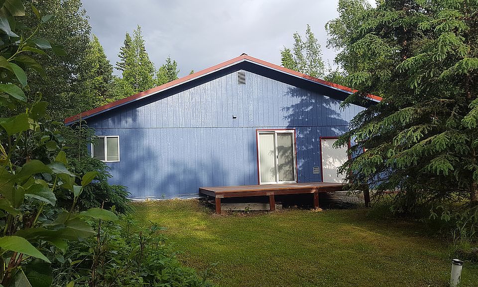 Rear of house