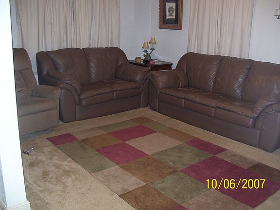 Living room before hardwood added