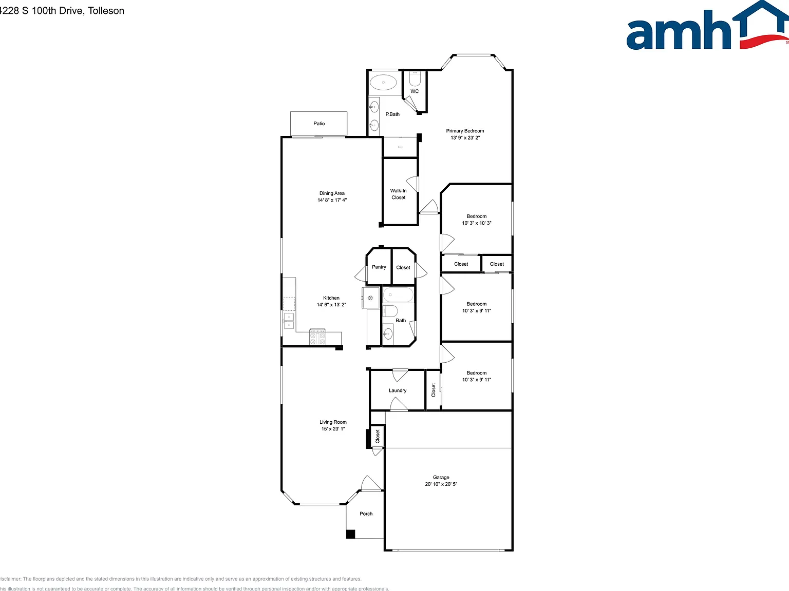 4 bed, 2.0 bath, 1850 sqft, $2,150 — Photo 2