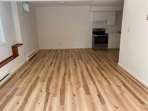 Spacous living room and dining room