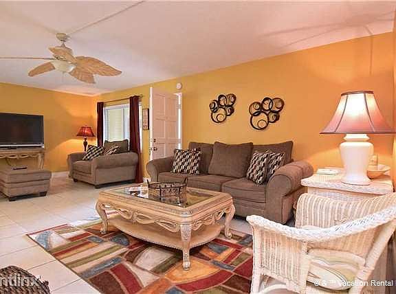 The living room is so comfortable