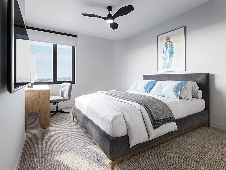 Room to work from home with a beautiful view