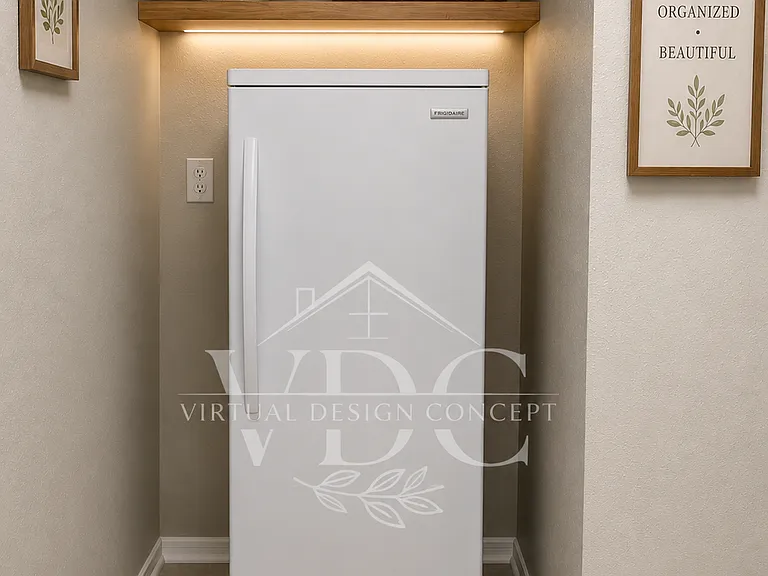This virtual design shows the bonus space!