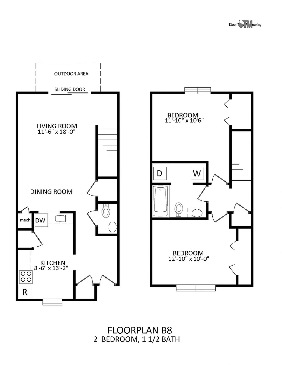 Floor plan B8