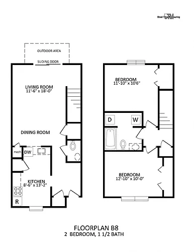 Floor plan B8