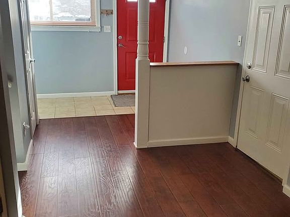Front Foyer / First Floor with closet and door to the garage