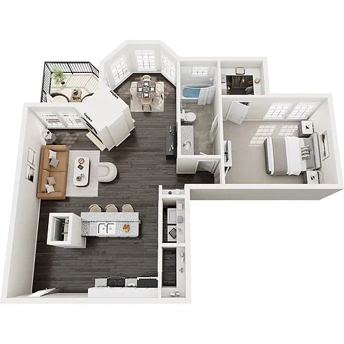 Floor plan Trinity Renovated