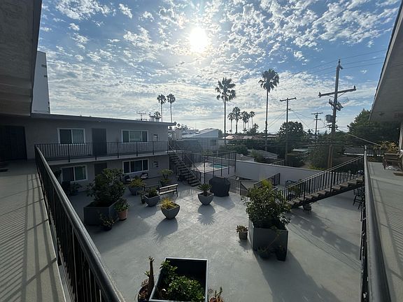 courtyard view from unit