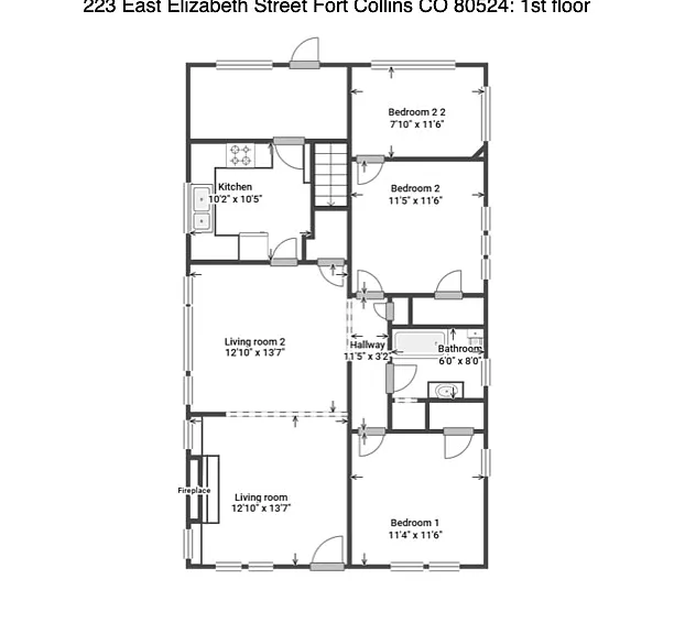 223 E Elizabeth St #223 — Photo 11