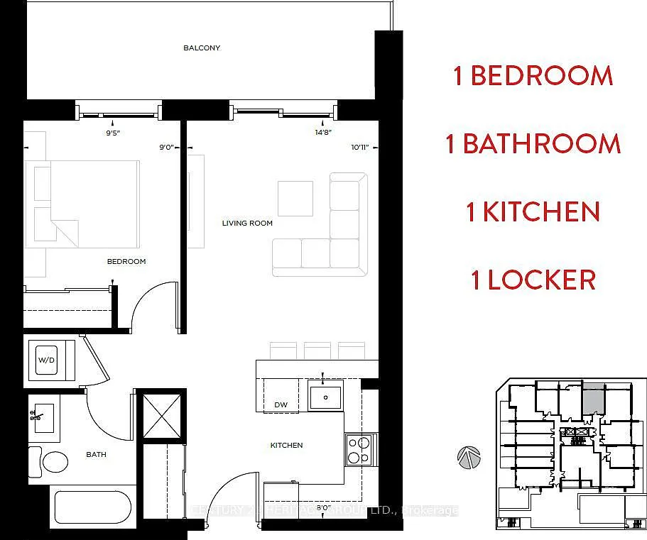 1 bed, $1,850 — Photo 2