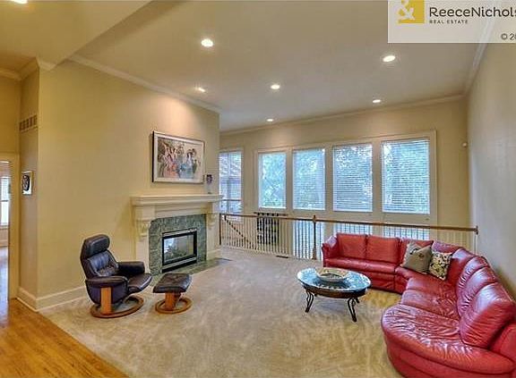 Spacious Family Room w/ See thru Fireplace!