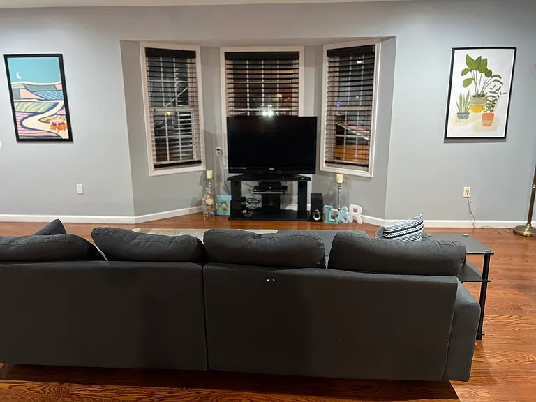 Shared lounging and tv.