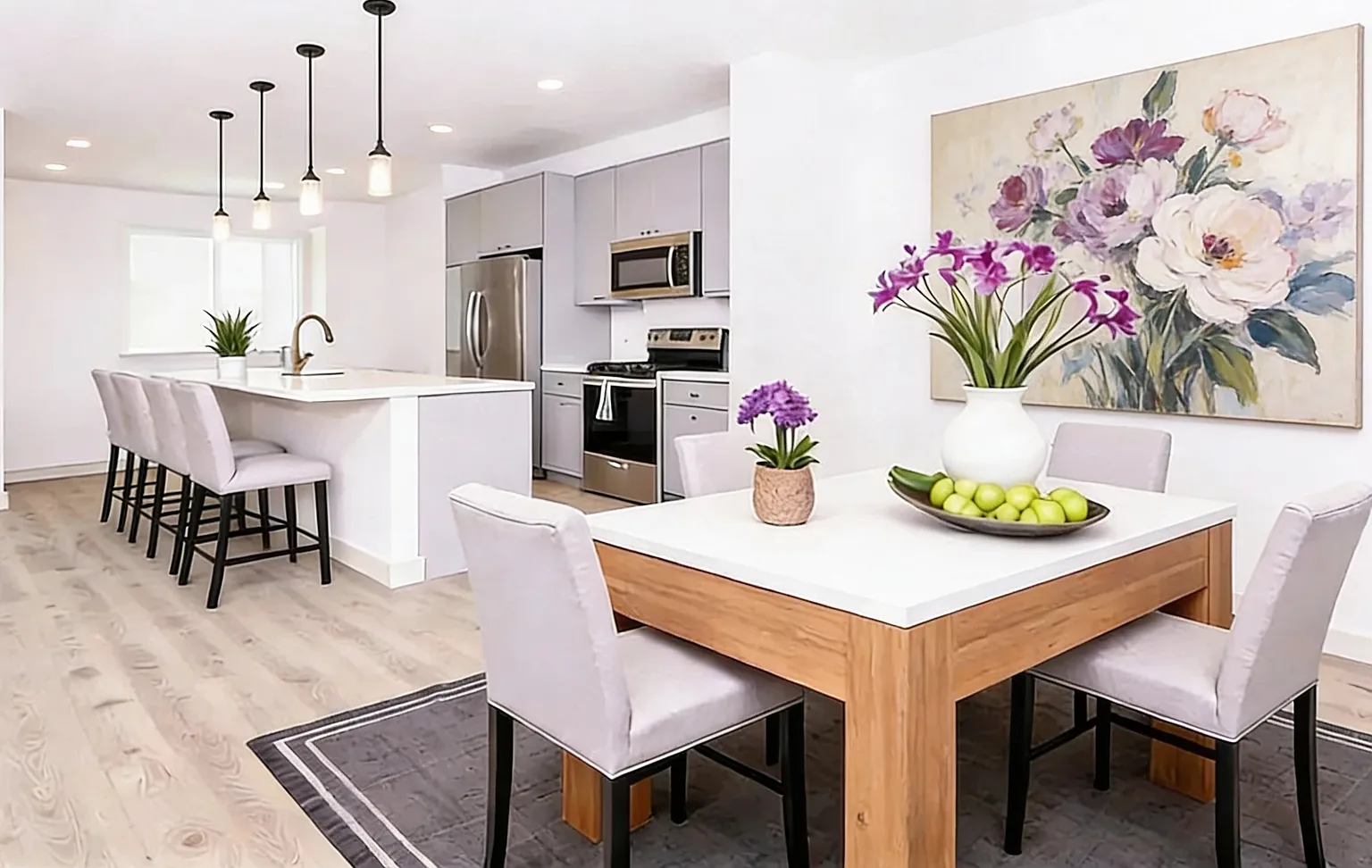 Available Now Beautiful 3 Bedroom 2.5 Bath Townhome With 2-Car Garage Near Dia! Washer & Dryer, P... — Photo 2
