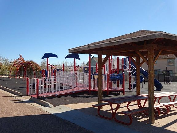 Play Area At School.  There Is Also A Park 1 Block From Home!