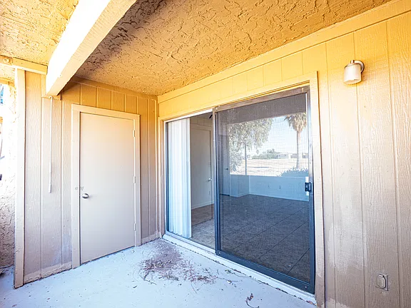 Balcony or patio at Fairway Vistas Condominiums.