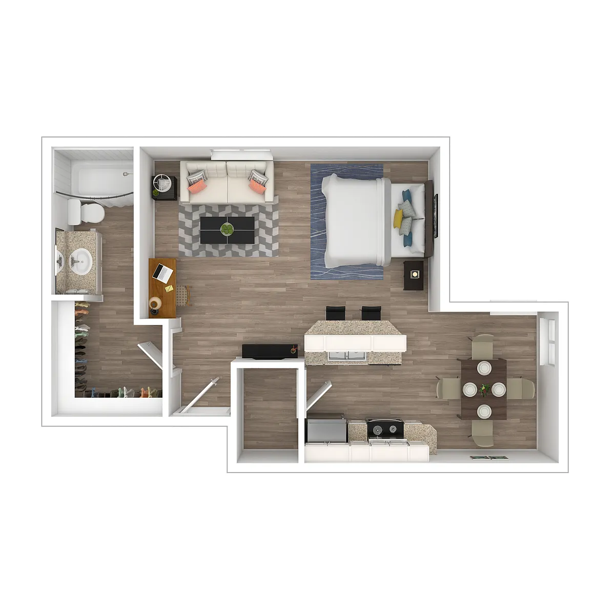 Floor plan S3 Venturi