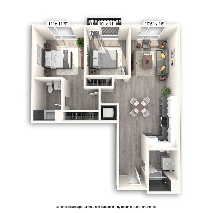Floor plan Pueblo
