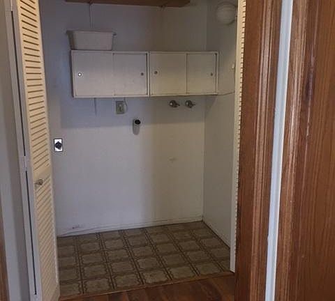 room for washer and dryer