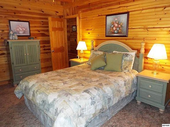 Bedroom 1 (Queen with TV, private bath with Jacuzzi tub)