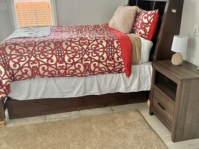 View of 1st bedroom downstairs