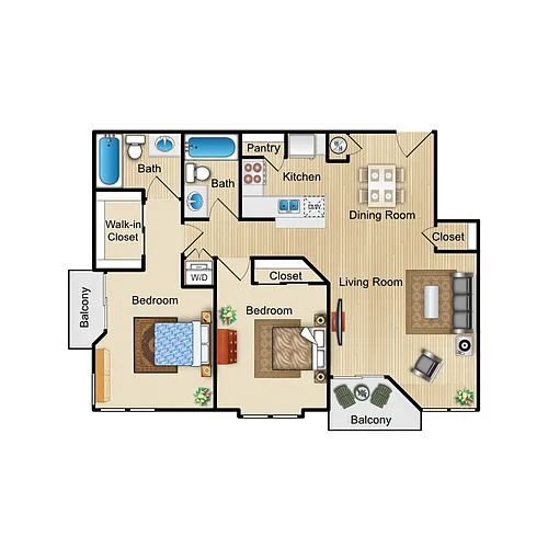 Floor plan Plan J
