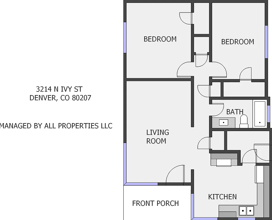 2 bed, 1020 sqft, $2,050 — Photo 2