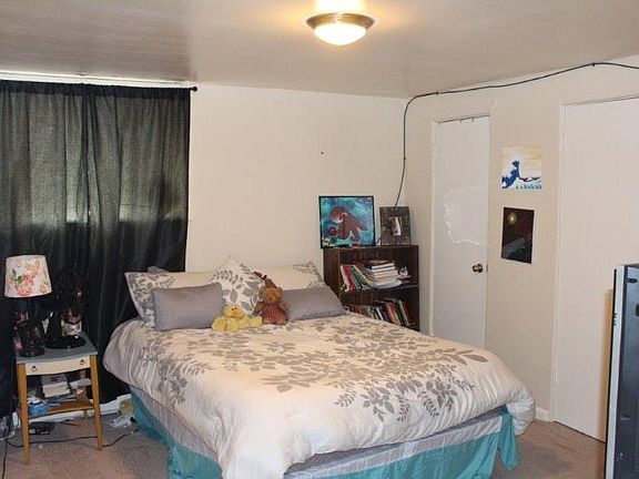 Large bedroom with good closet space