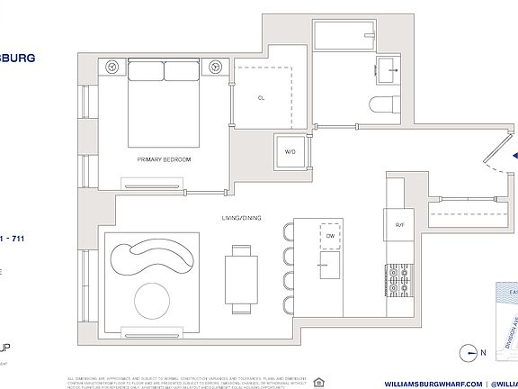 2nd image of 478 Kent Ave #711