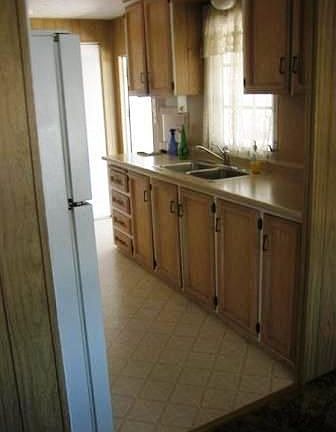 view of the kitchen