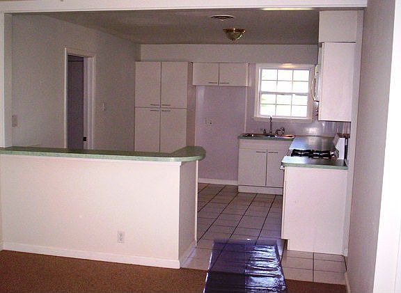 open entry and living area