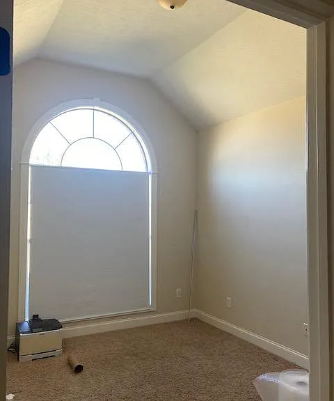 Bedroom #1, enter hall, take a left (carpet)
