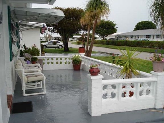Front Patio Area