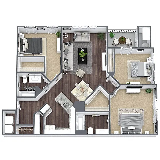 Floor plan Greenbrier