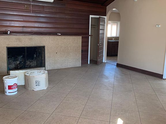 Living Room With Chimney