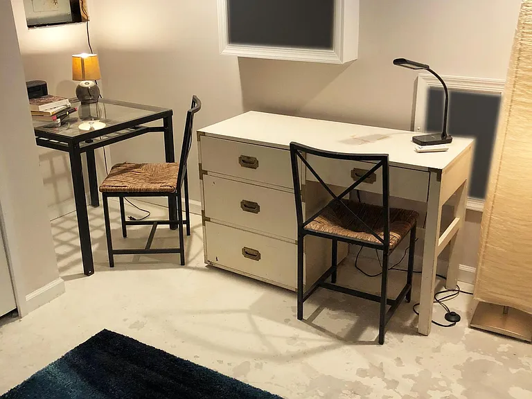 Basement work area
