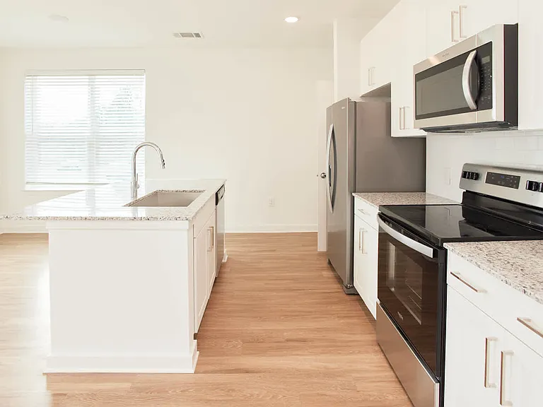 Kitchen with Stainless Steel Appliances
