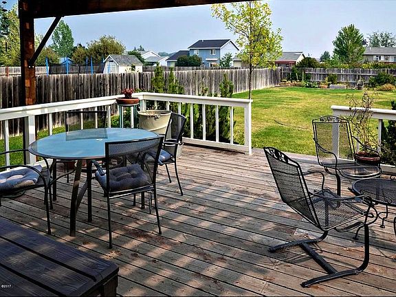 Back yard deck 