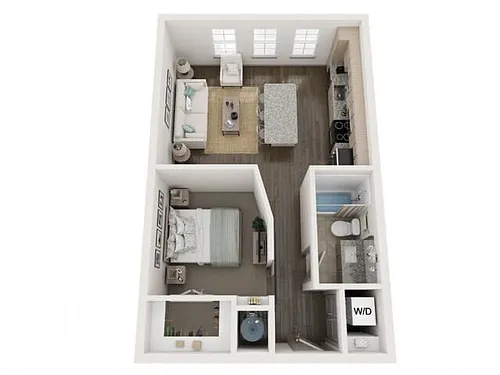 Floor plan Studio