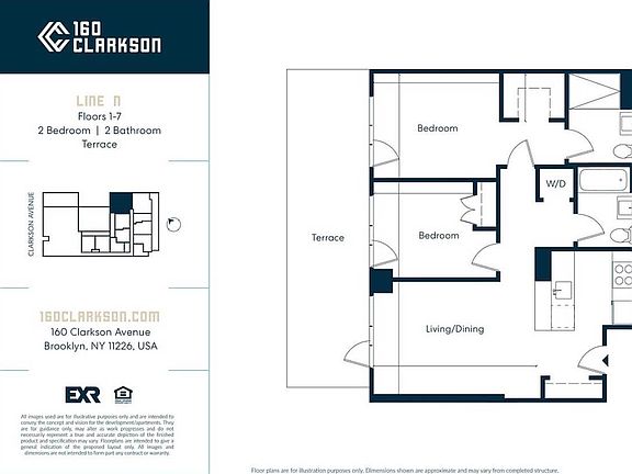 2nd image of 160 Clarkson Ave #1N