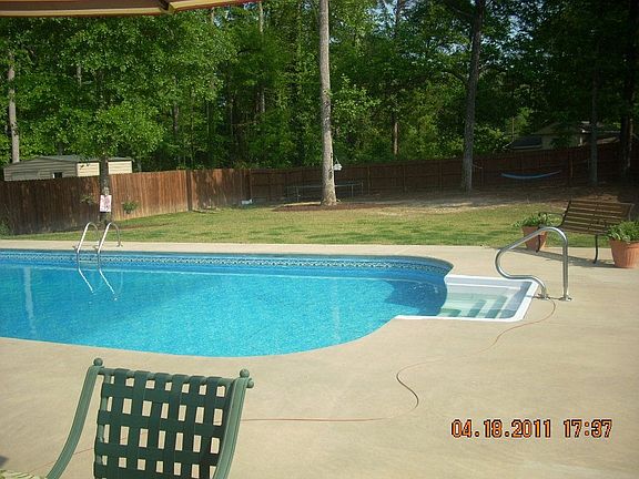 Salt water in ground pool.
