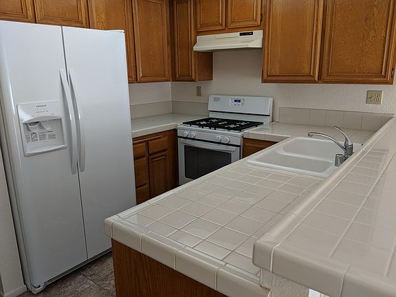 Kitchen with new appliances