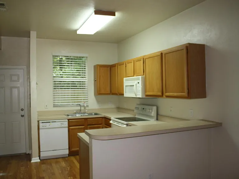 Kitchen view from Living Room