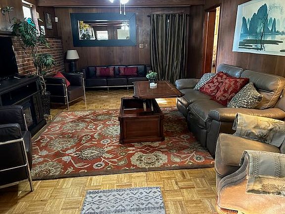 Living room with lazy boy couch