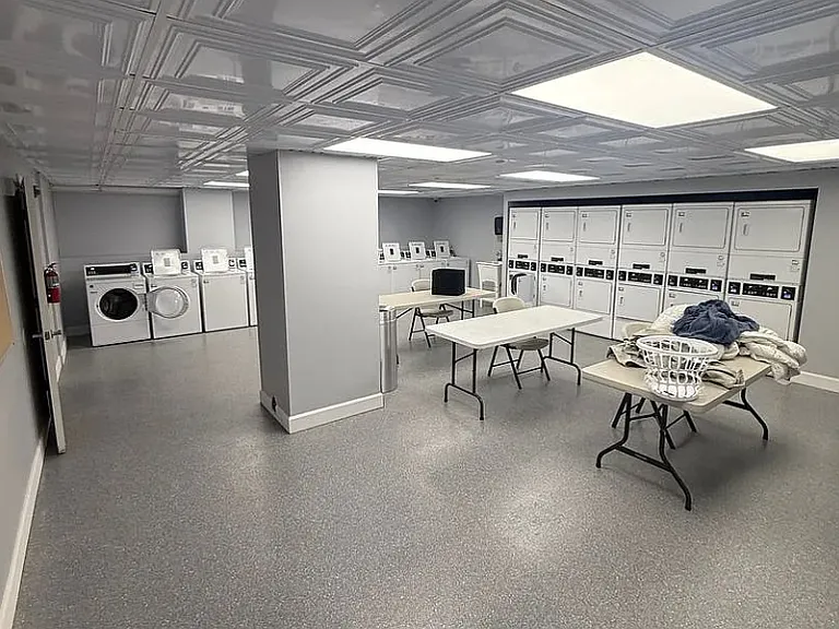 Building laundry area